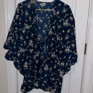 Pretty floral cover up